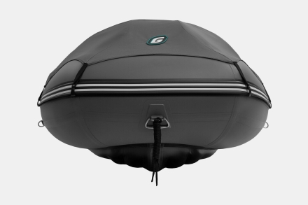 GLADIATOR E 380 PRO AIR Темносерый моторная лодка ПВХ НДНД