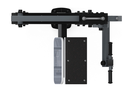 Бицепс стоя (серый) - Уличный тренажер - СТ 035-13.И1