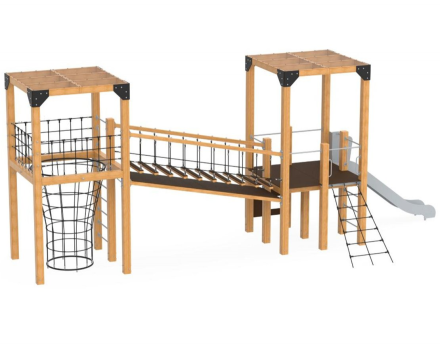 Детский игровой комплекс TORUDA Эко Лудо 4