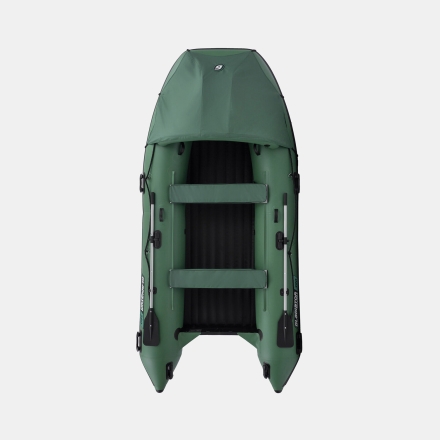 GLADIATOR E 380 PRO AIR Зеленый моторная лодка ПВХ НДНД