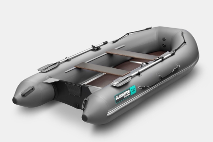 GLADIATOR B 330 LIGHT B Темно-серый моторная лодка ПВХ Пайол 9 мм