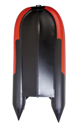Gladiator D 450 AL PROFESSIONAL D Красно-черный моторная лодка ПВХ Алюминиевый пайол