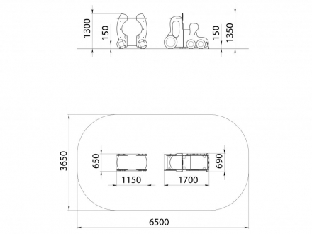 МФ 4.15 Паровозик