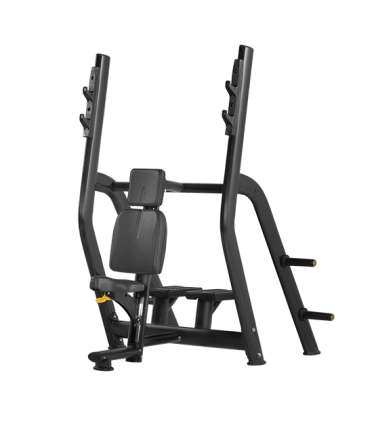 BRONZE GYM H-025B Скамья для жима вертикальная (ЧЁРНЫЙ)