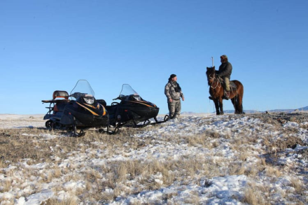 Снегоход РУССКАЯ МЕХАНИКА Тайга Patrul 550 SWT