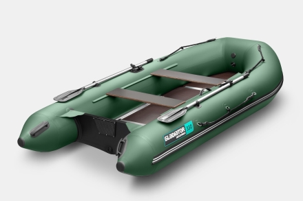 GLADIATOR B 330 LIGHT B Зеленый моторная лодка ПВХ Пайол 9 мм