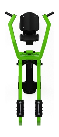 Тяга верхняя с переменной нагрузкой (зеленый) - Уличный тренажер - СТ 036-12