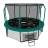 Батут Unix line Supreme Game 10 ft / 305 см (green) с защитной сеткой