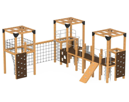 Детский игровой комплекс TORUDA Эко Лудо 6