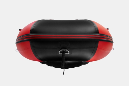 GLADIATOR E 380 PRO AIR Красно-черный моторная лодка ПВХ НДНД