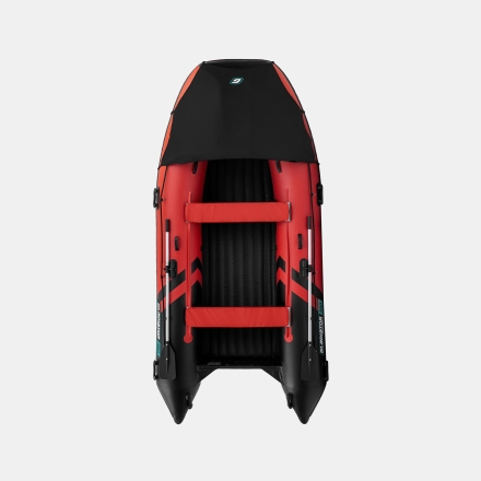 GLADIATOR E 380 PRO AIR Красно-черный моторная лодка ПВХ НДНД