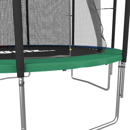 Батут Unix line Simple 12 ft Color (inside) с защитной сеткой