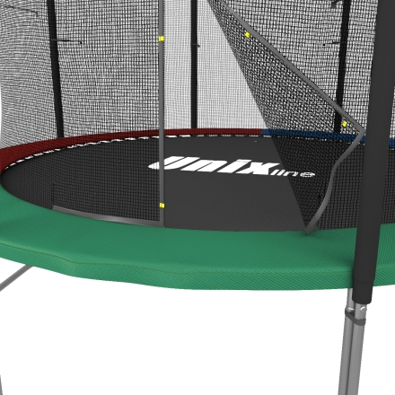 Батут Unix line Simple 12 ft Color (inside) с защитной сеткой