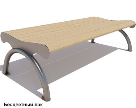 Банкетка парковая Берлин, Лиственница 1,2 м