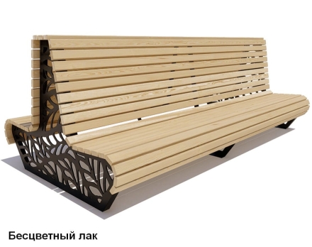 Скамейка уличная Ялта, Лиственница 2 м