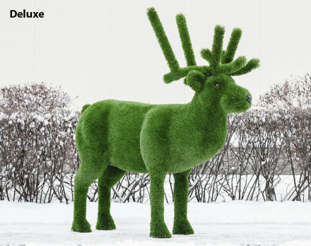 Топиари олень Норди II - газон Deluxe/Deluxe Green
