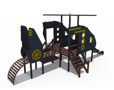 Детский игровой комплекс Пилот Н-1200 ДИО 13020