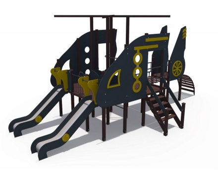 Детский игровой комплекс Пилот Н-1200 ДИО 13020