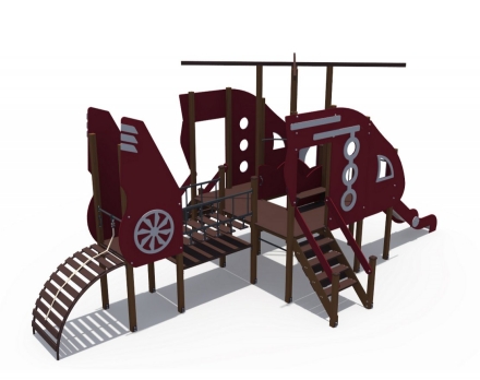 Детский игровой комплекс Пилот Н-1200 ДИО 13020