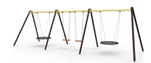 Качели тройные