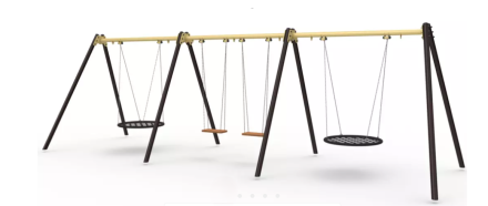 Качели тройные