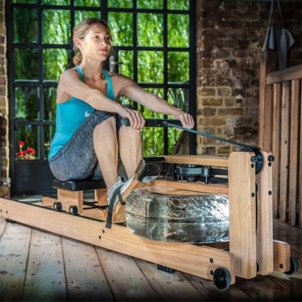 Гребной тренажер WATERROWER серии Natural с дисплеем 100 S4