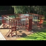 Детский веревочный парк 9 этапов (без страховки)