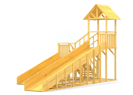 Зимняя горка Савушка Зима Wood 7/2