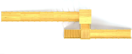 Зимняя горка Савушка Зима Wood 9/3