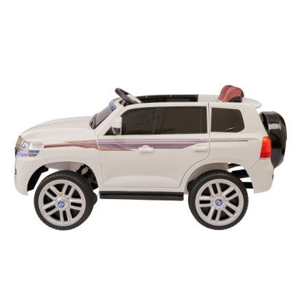Электромобиль Land Cruiser Police YBH 4651 4WD белый