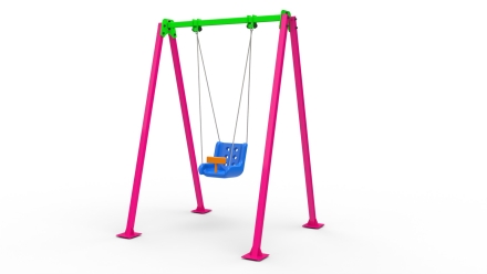 Качели АК с сидушкой со спинкой