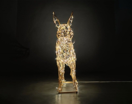 Световая фигура Лиса №1 l001