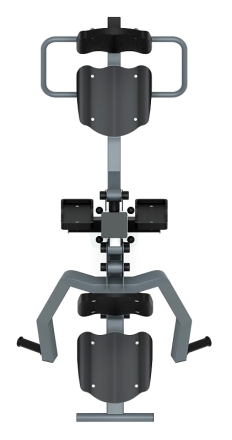 Жим ногами + жим от груди (серый) - Уличный тренажер - СТ 037-13