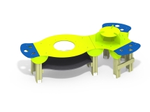 МФ 8.201.01 Столик для игры с песком нерж