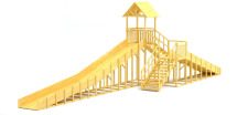Зимняя горка Савушка Зима Wood 9