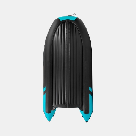 GLADIATOR E 380 PRO AIR Черно-бирюзовый моторная лодка ПВХ НДНД