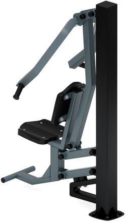 Жим от груди (серый) - Уличный тренажер - СТ 006-13.И1