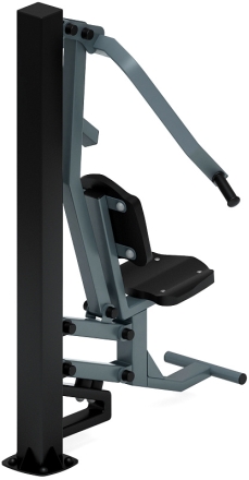 Жим от груди (серый) - Уличный тренажер - СТ 006-13.И1