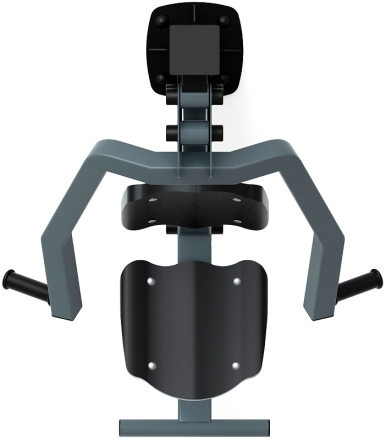 Жим от груди (серый) - Уличный тренажер - СТ 006-13.И1