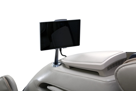 Массажное кресло с искусственным интеллектом Skyliner 3, черно-белое