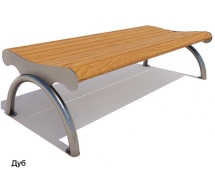 Банкетка парковая Берлин, Лиственница 0,6 м