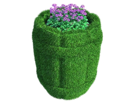 Топиари Бочка, h=60см - газон Eco