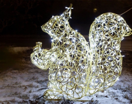 Световая фигура Белка dr001