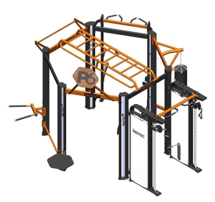 Профессиональный комплекс для групповых, функциональных, кросфит и workout тренировок Inotec Р6 TOP
