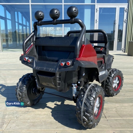 Электромобиль Mercedes-Benz Unimog Concept Mini 4WD красный