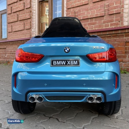 Электромобиль BMW X6M Mini JJ2199 синий