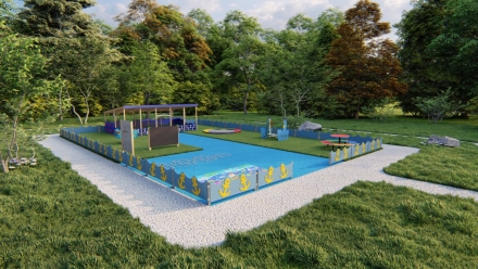 Комплект для детского сада TORUDA Морской (10х15 м)