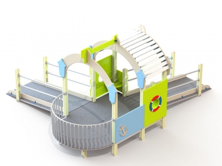 МФ 4.25 Кораблик с пандусами