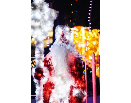 Световая фигура Дед Мороз