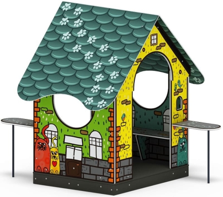 Домик мини тип 2 (Город) - МФ 10.01.11-02